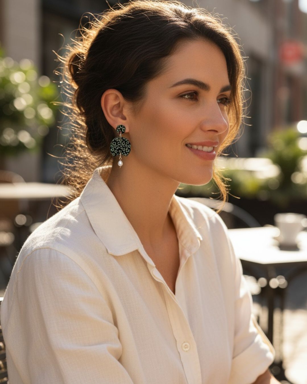 Handgemaakte Acryl Oorbellen - Unieke Statement Pieces - Keelin Design