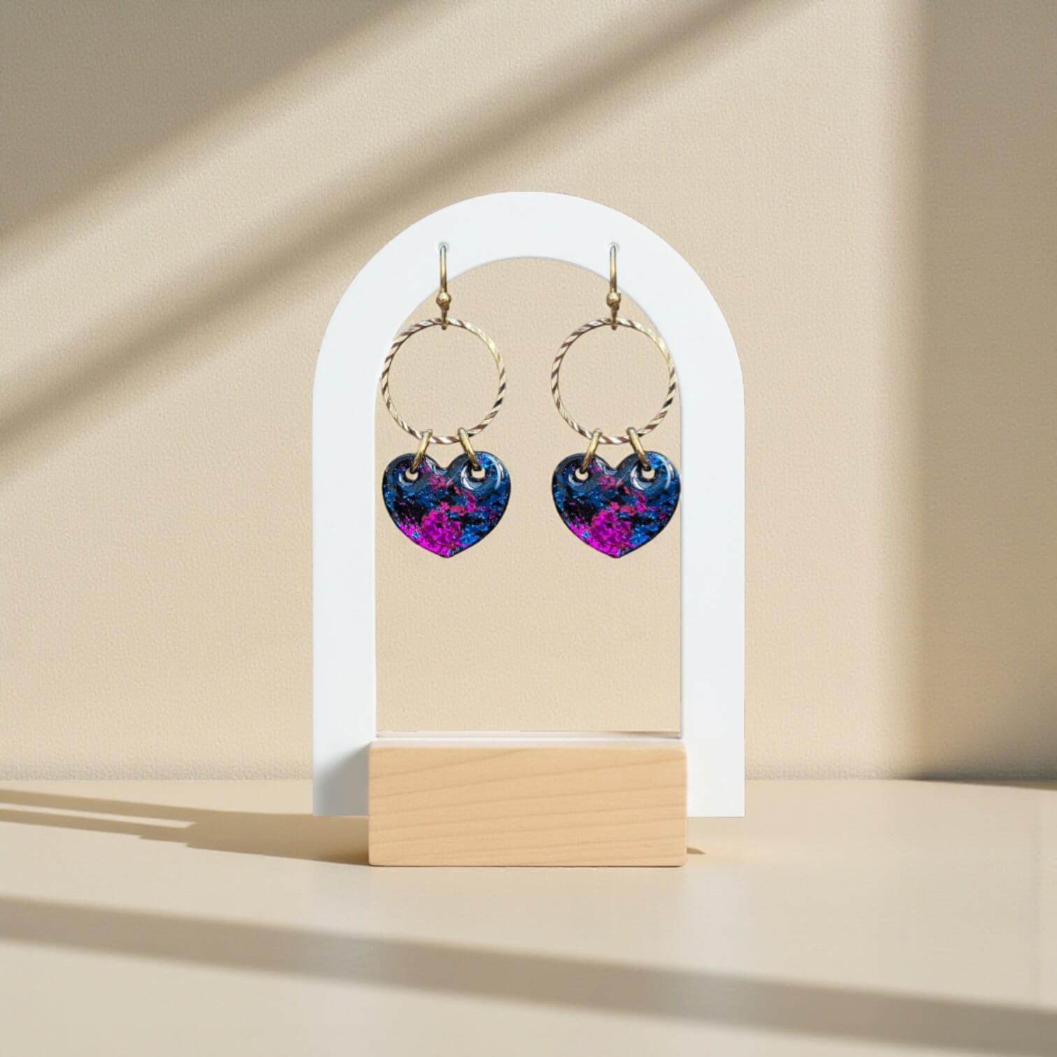 Rosalie · Hartjes Oorbellen