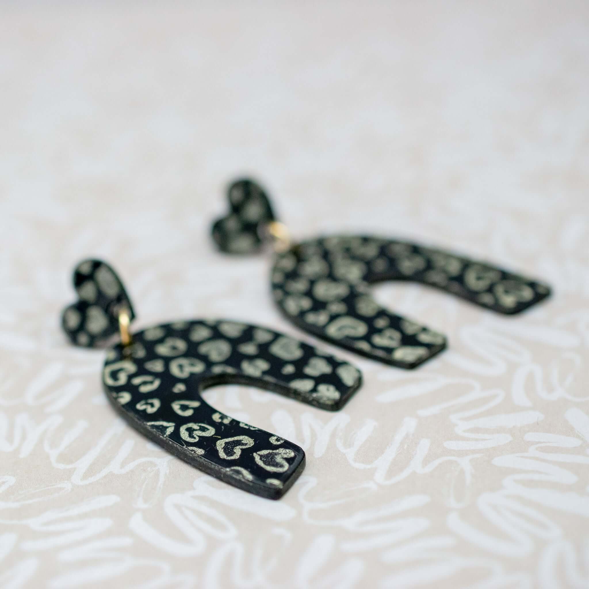 Leopard Love Statement - Love Stories Goud - Keelin Design