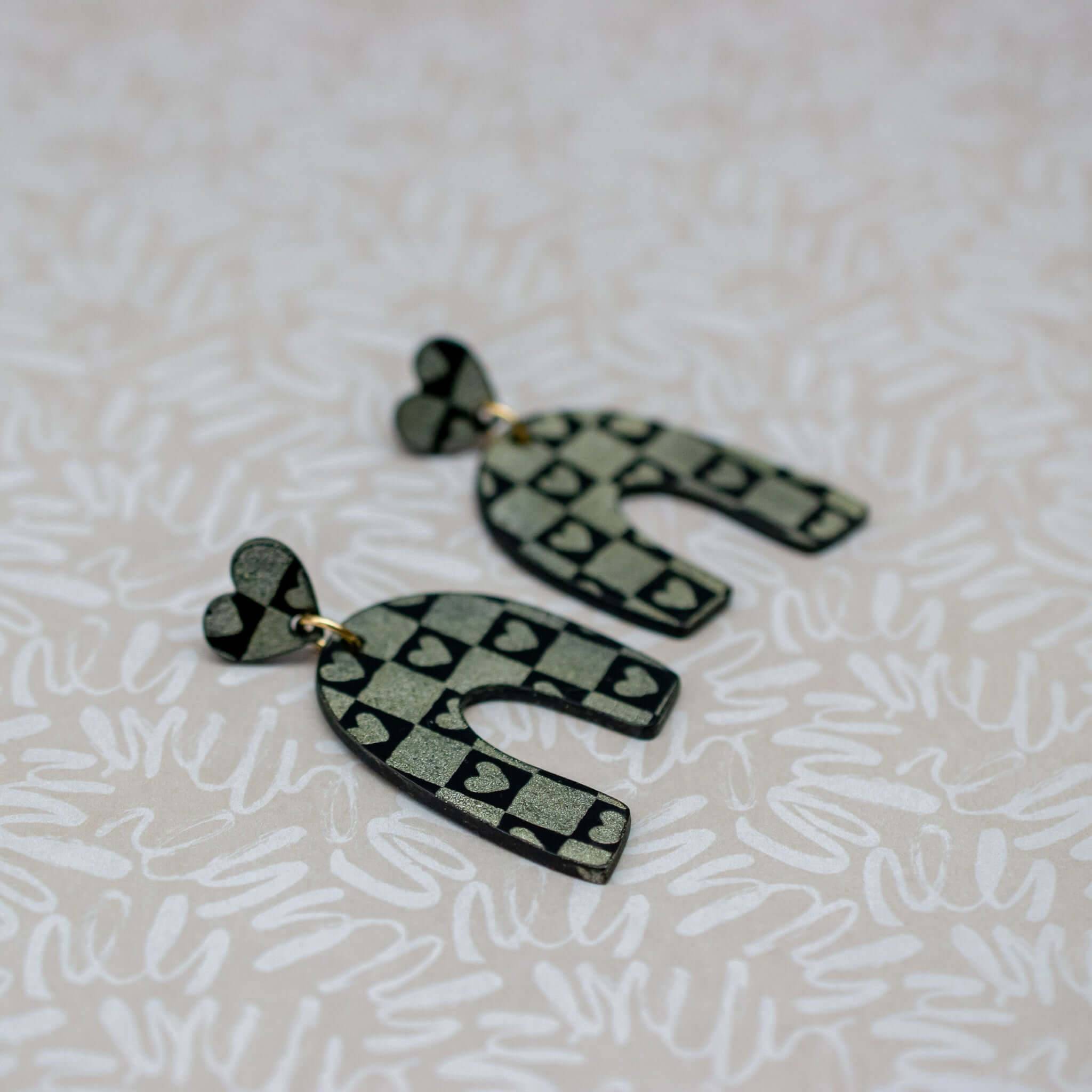 Retro Love Statement - Love Stories Goud - Keelin Design