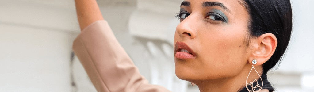 Discover which earrings emphasize your beauty most. Keelin Design