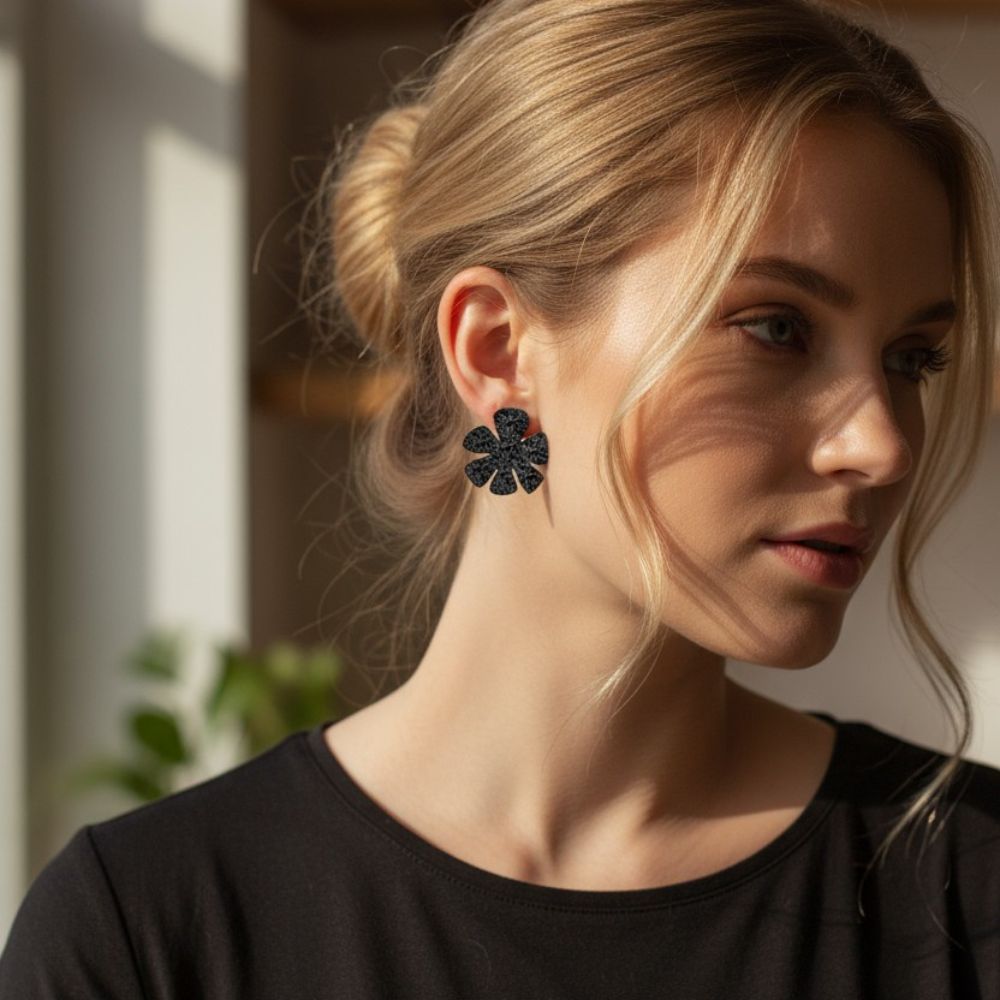 Flora - MIDI Bloemen Zilver/Goud