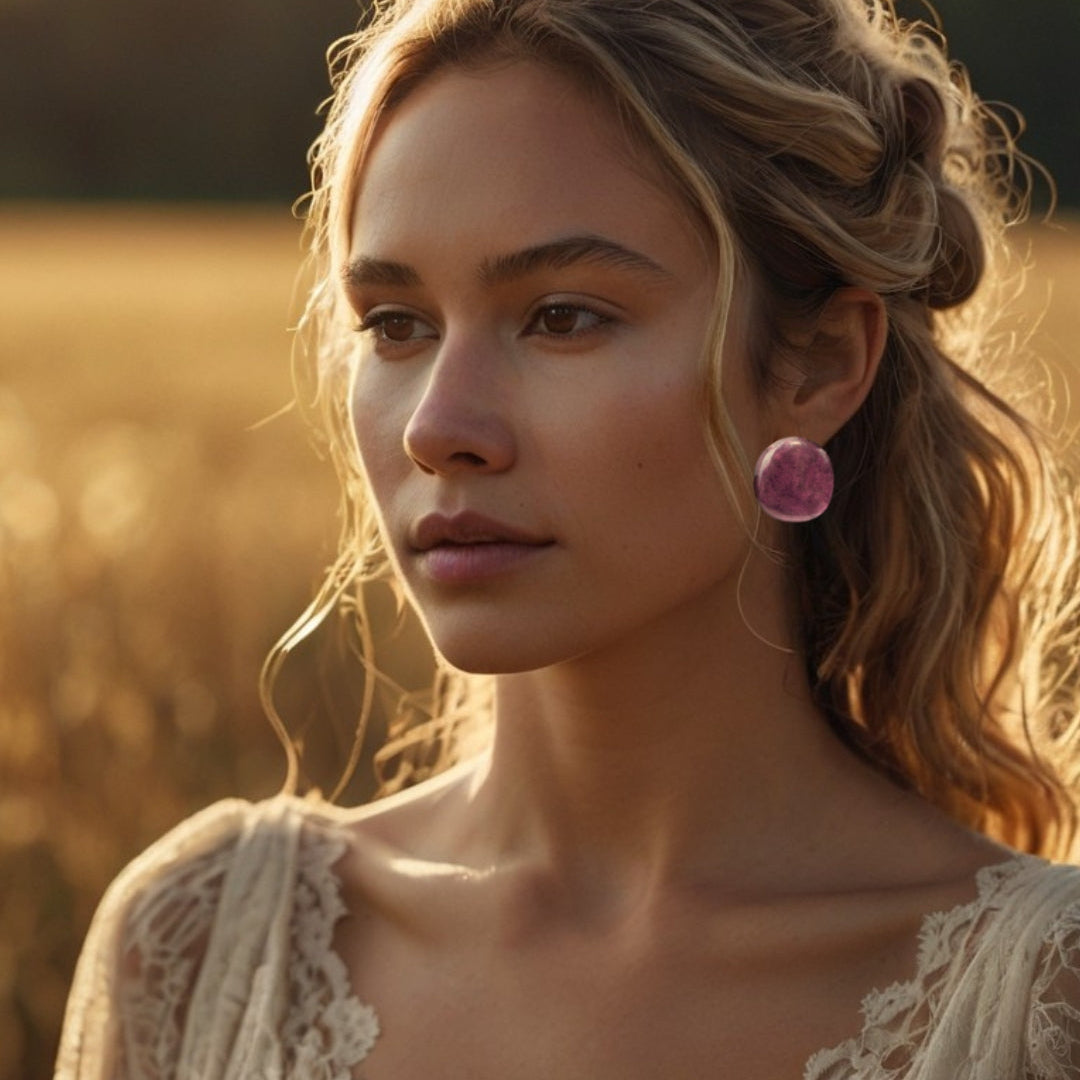 Phoebe Statement Oorstekers - Midi