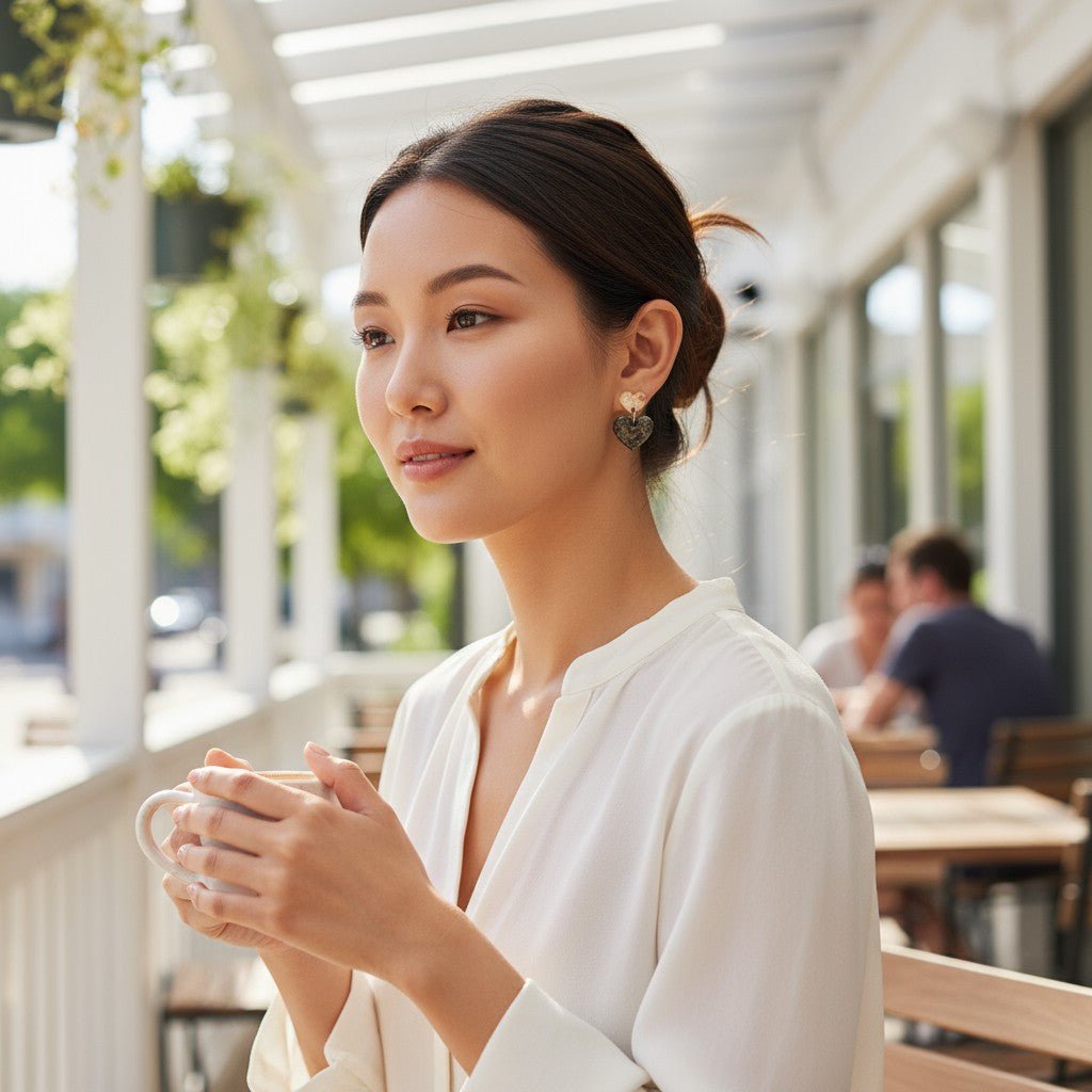 Aida - STARDUST Midi Handgeschilderd - Keelin Design