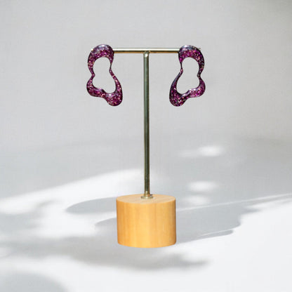 Alix - STARDUST MIDI Burgundy - Keelin Design