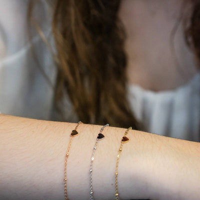 Gepersonaliseerde armband met hartje - Keelin Design