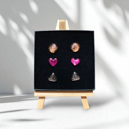 Juline - STARDUST MINI Set (3 Paar) - Keelin Design