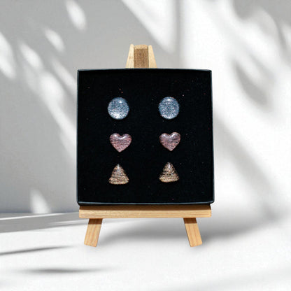 Juline - STARDUST MINI Set (3 Paar) - Keelin Design