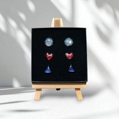 Juline - STARDUST MINI Set (3 Paar) - Keelin Design