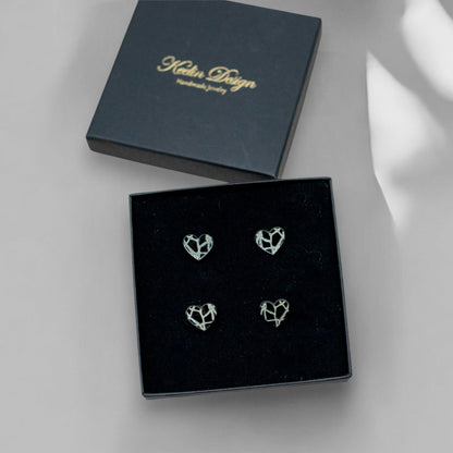 Kintsugi SET - Love Stories MINI (2 Paar) Goud - Keelin Design