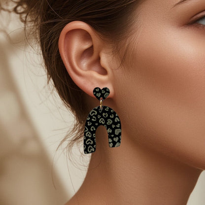 Leopard Love Statement - Love Stories Goud - Keelin Design