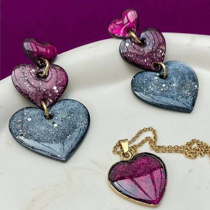 Lune [Exclusief Design] - STARDUST Statement Hartjes (Zomer - Editie) - Keelin Design