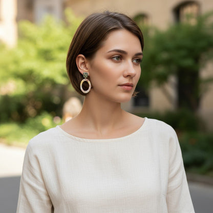 Ramona - STARDUST Statement Handgeschilderd - Keelin Design